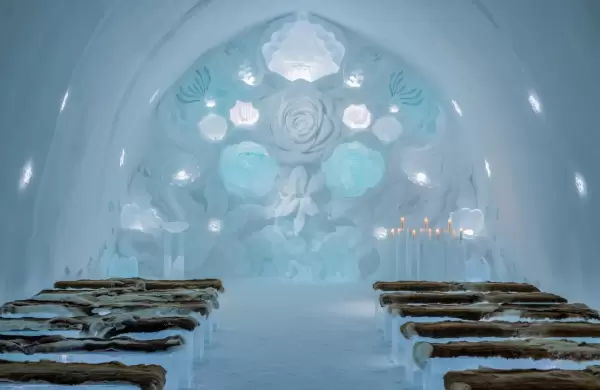 Este hotel de hielo es el primer complejo turístico congelado del mundo