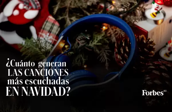 ¿Cuánto generan las canciones más escuchadas en Navidad?