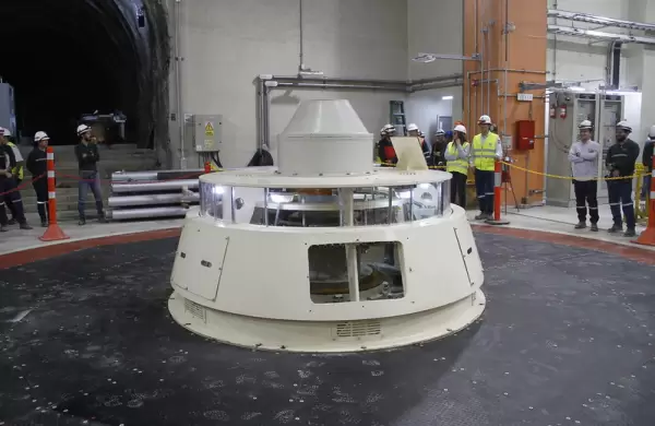 Se vienen 68 MW; la central Alluriquín  inició pruebas en la segunda de sus tres turbinas