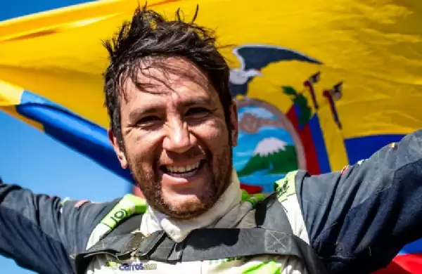 Sebastin Guayasamn complet su decimoprimera participacin en el Rally Dakar