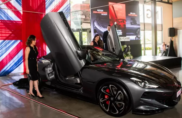 El MG Cyberster es el primer roadster eléctrico en Ecuador