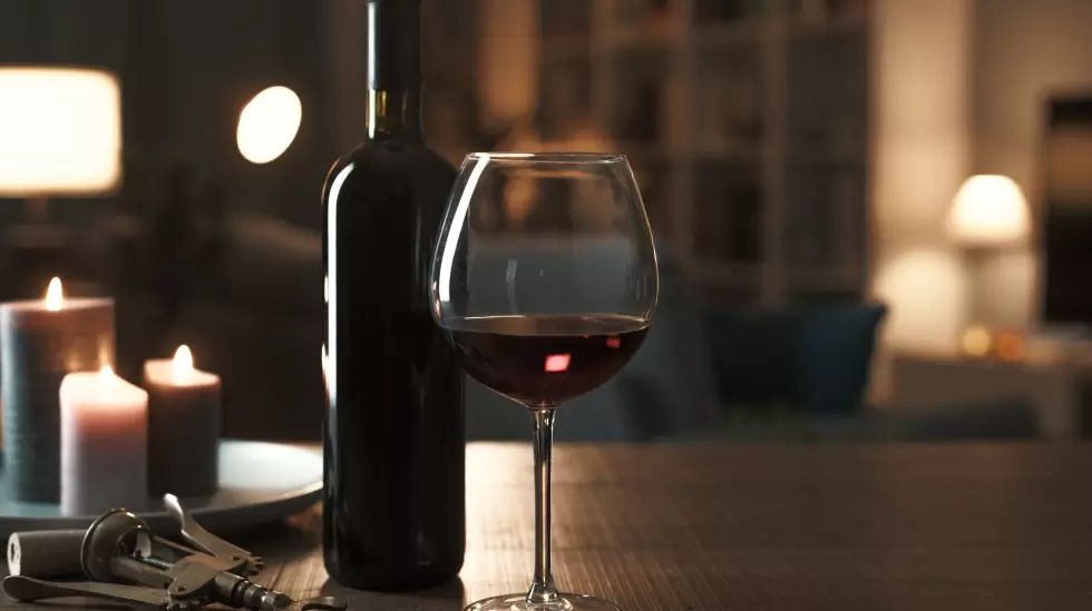 vino living copa de vino