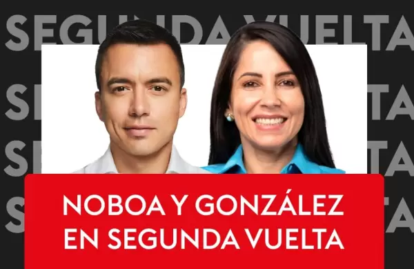 Noboa y Gonzlez en segunda vuelta