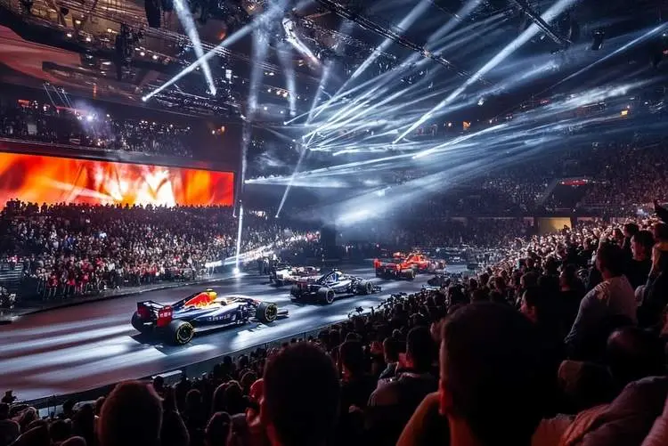 Fórmula 1 evento O2 arena F1