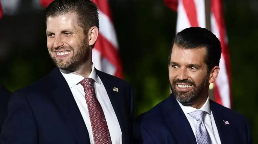 Donald Trump Jr. y Eric Trump