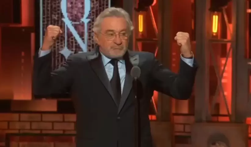 oscars 2025 robert de niro fuck trump