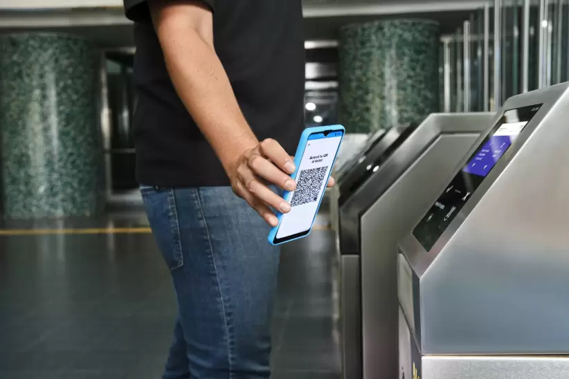 pagos con qr subte mercado pago
