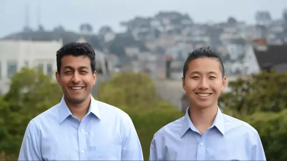 Cofundada por el director ejecutivo Kevin Tian (derecha) y el director de tecnol