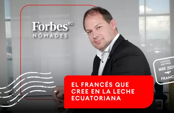 El francés que cree en la leche ecuatoriana