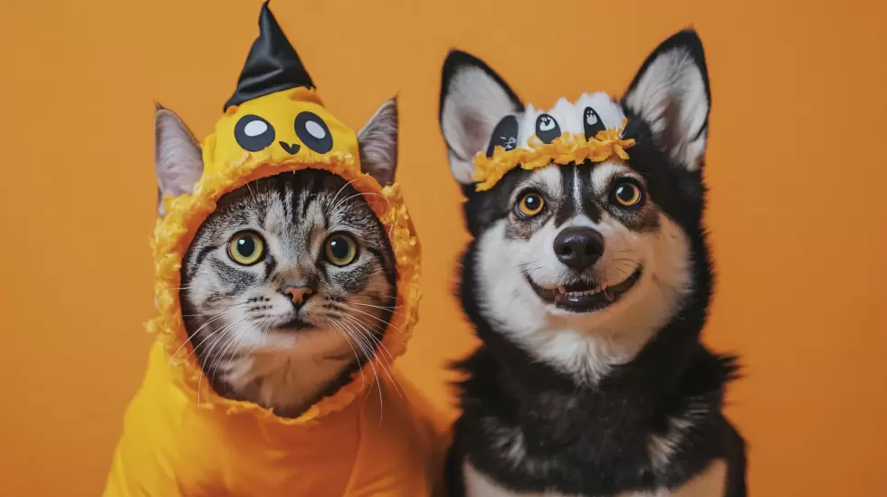 PERRO Y GATO