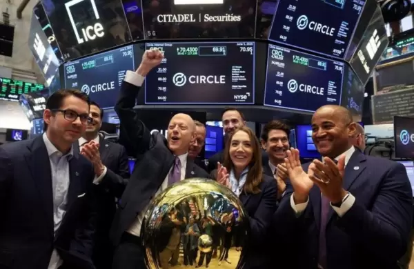 La cripto Circle sali a la Bolsa, su accin se dispar y convirti a su CEO en multimillonario