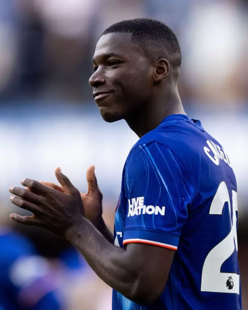 Moisés Caicedo. Foto: Chelsea.
