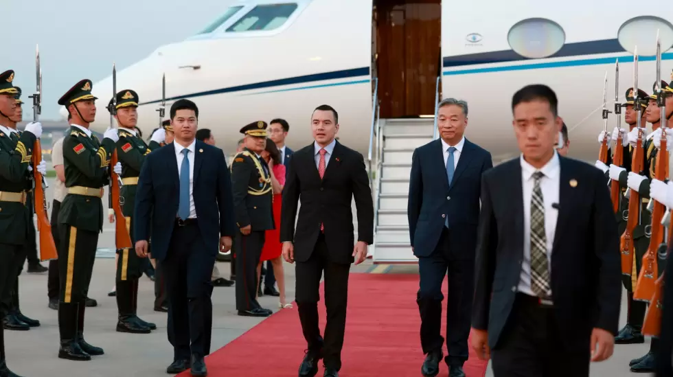 Daniel Noboa en China