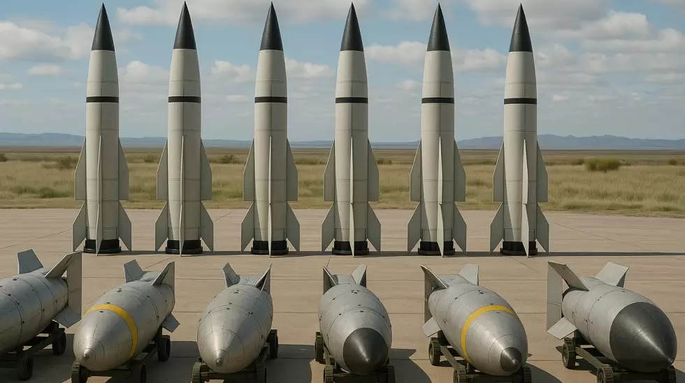 Imagen de arsenal nuclear