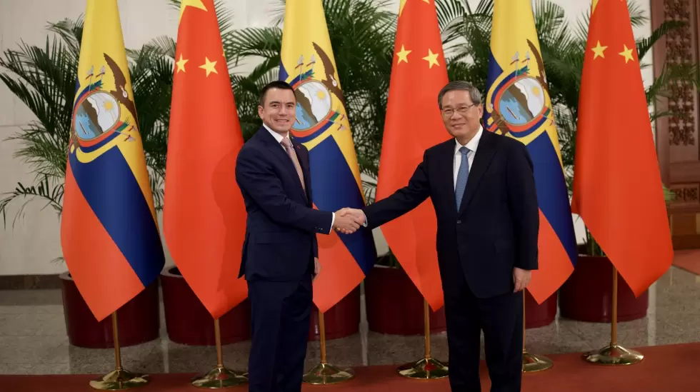 Presidente Daniel Noboa Azin de Gira por China