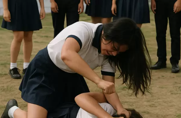 Gresca brutal a cielo abierto