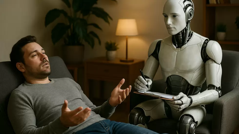 Salud mental IA - Terapia - Robots