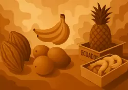 Cacao, frutas y camarn lideraron las exportaciones ecuatorianas entre enero y mayo