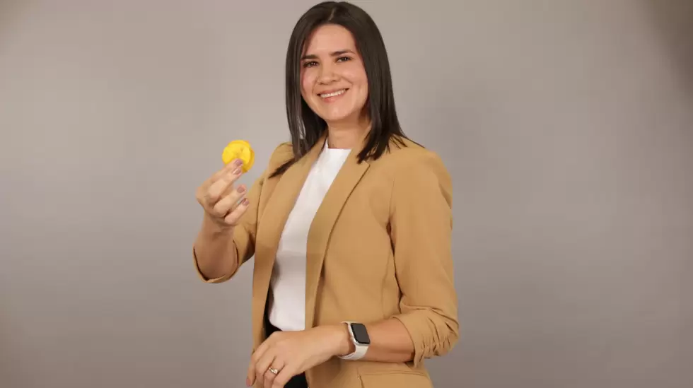 Paola Tama de la empresa Tortis