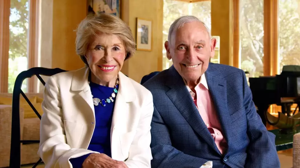 Los filntropos Joan y Sandy Weill