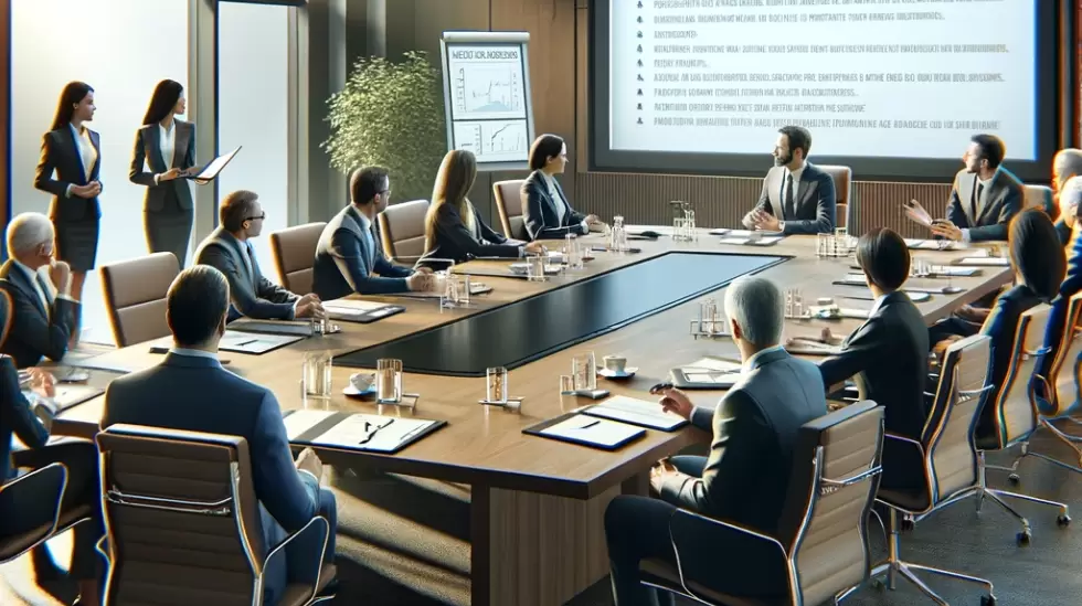 board meeting