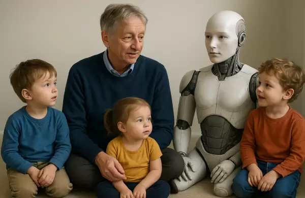 Geoffrey Hinton: "Es muy dificil que la IA quiera obedecer a niños de 3 años, y así es como nos verán a nosotros"