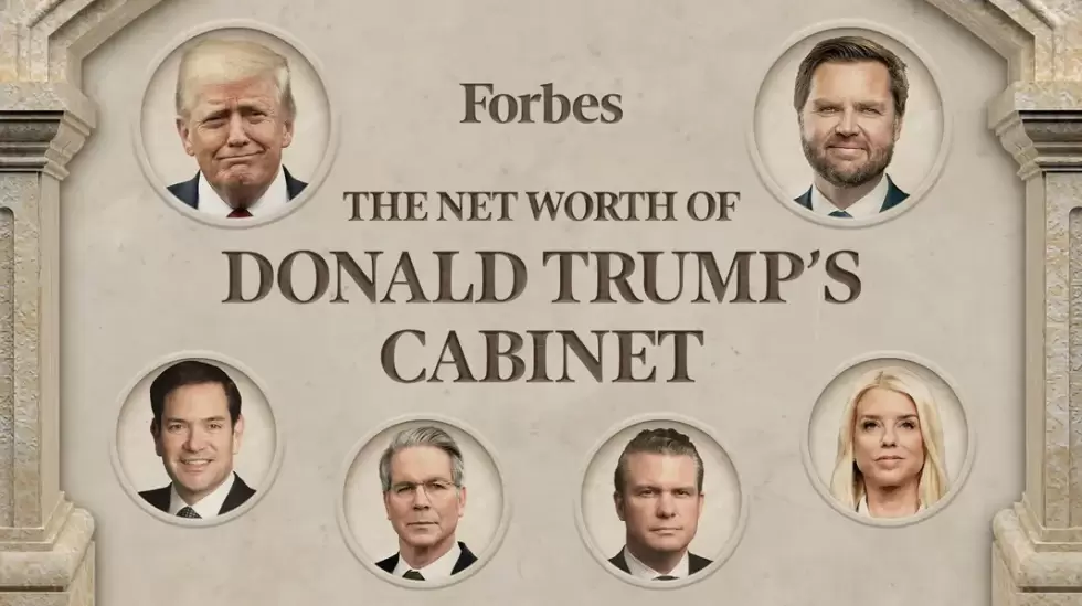 THE NET WORTH OF DONALD TRUMPS CABINET