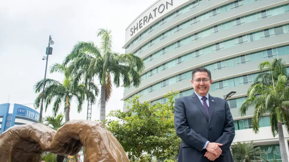 Santiago Galrraga, gerente general Sheraton Guayaquil