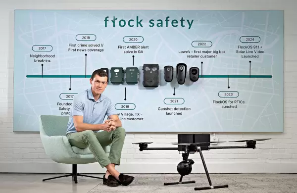 Flock, la startup de inteligencia artificial que busca erradicar la delincuencia en EE.UU.