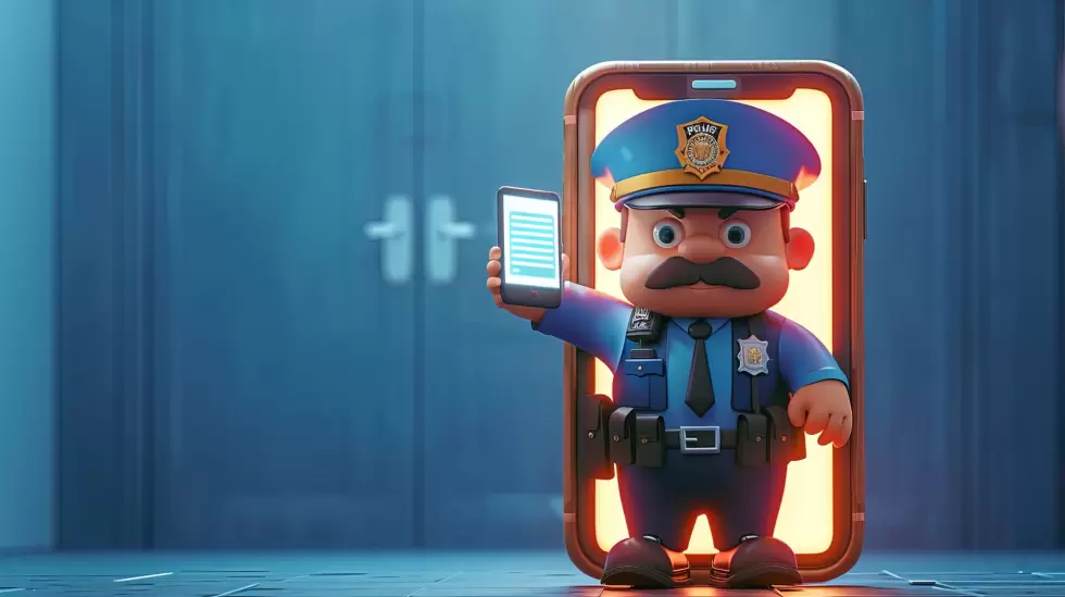 policia tik tok