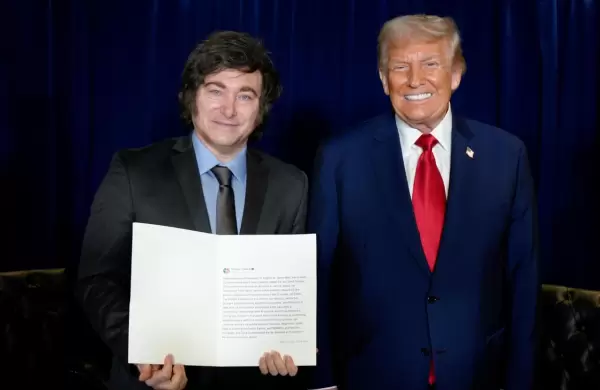 "Milei cuenta con mi total respaldo para buscar su reelección": el apoyo de Trump que sacó al mercado de la histeria y lo acerca a la euforia