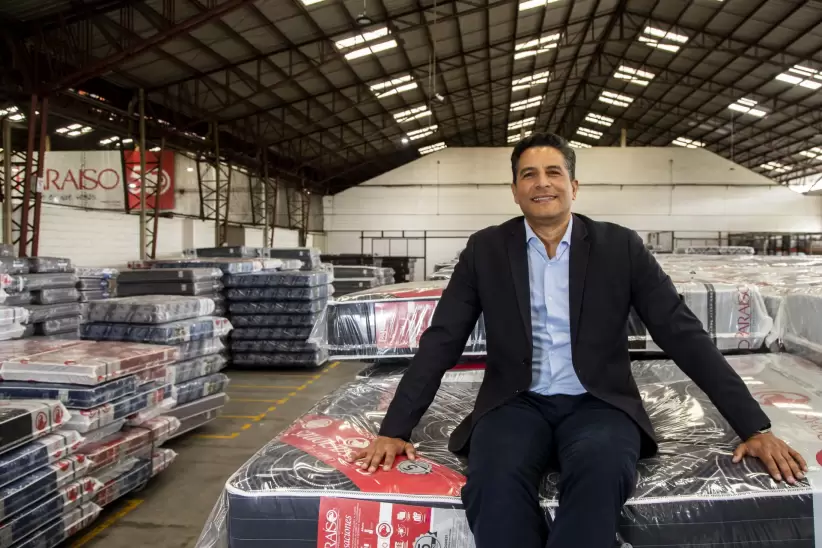 Fabrica de colchones Paraiso Erasmo Vera CEO