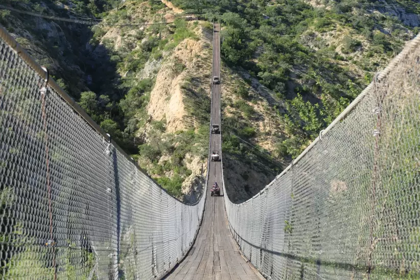 Puente colgante Wild Canyon