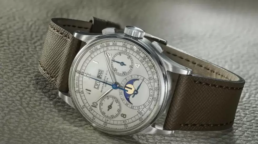 El primer Patek Philippe 1518 de acero inoxidable alcanza los 17,6 millones de d