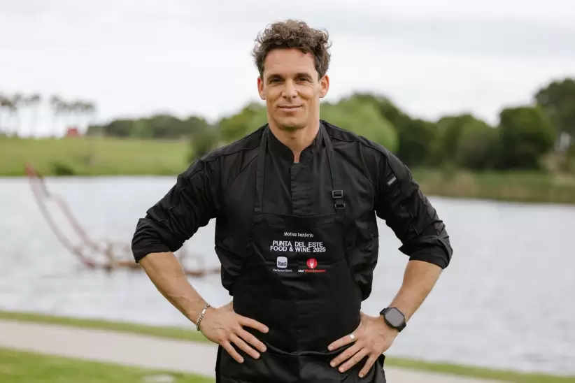 Matas Sanjurjo, chef de Imarangat. Foto: Gentileza.