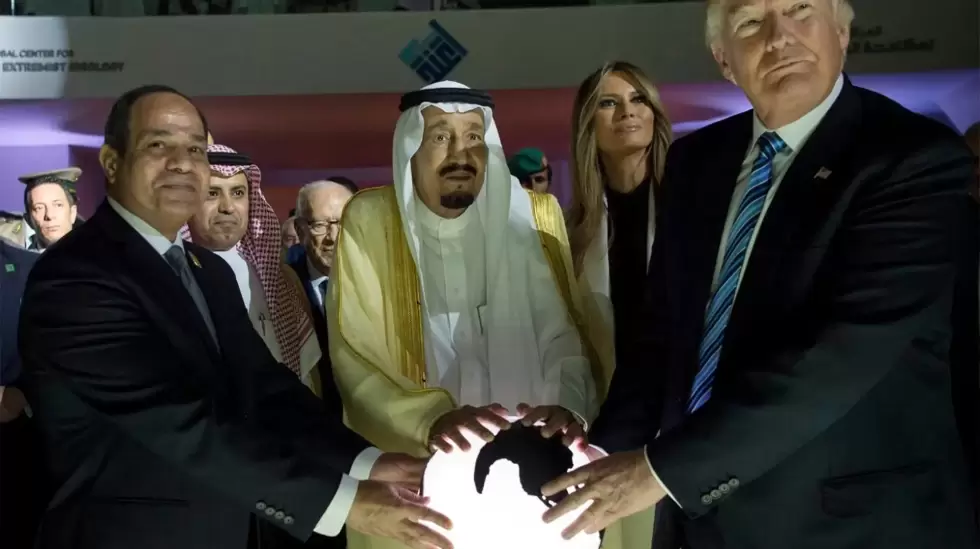Trump Arbia Saudita