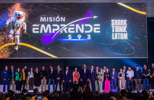 El programa Misin Emprende 593 con Shark Tank Latam llega a Ecuador
