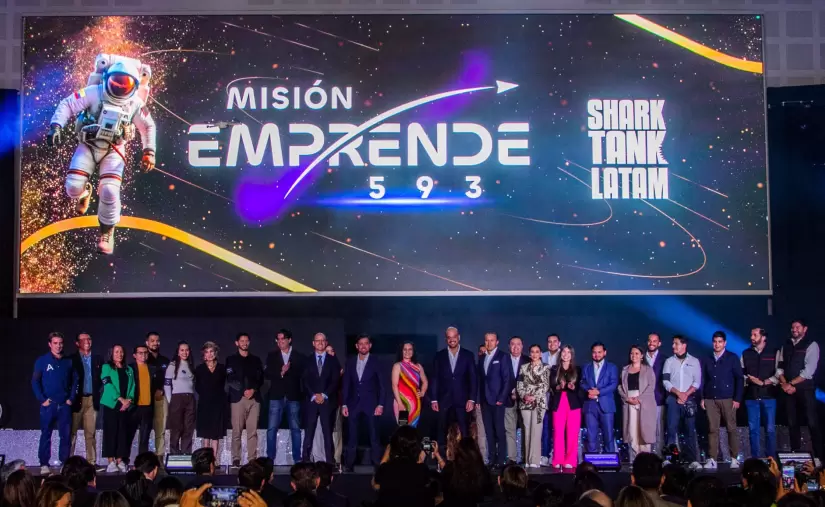 El programa Misin Emprende 593 con Shark Tank Latam llega a Ecuador