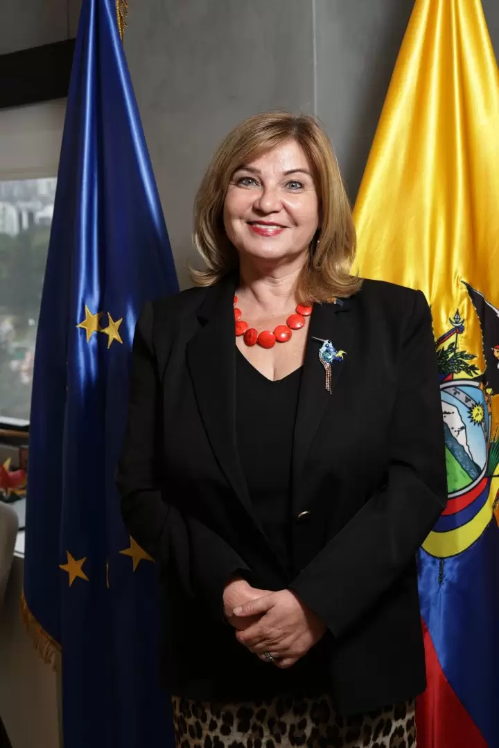 Jekaterina Dorodnova embajadora de la Unin Europea en Ecuador
