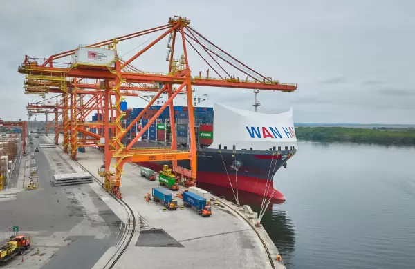 Contecon creci 52,8 % en movimiento de carga hasta septiembre 2025