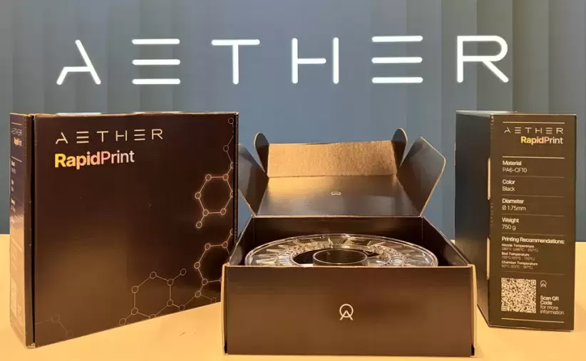 Rapidprint, el primero de una nueva generacin de materiales fabricados con enzimas y guiados por IA, acelera enormemente el proceso de impresin 3D