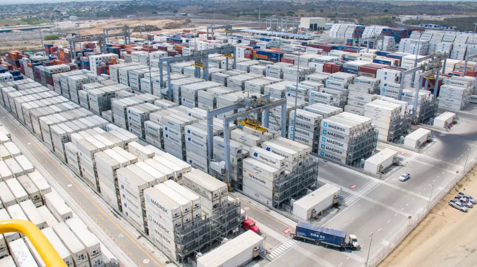 DP World anuncia avances de obra en muelle Posorja - Guayas