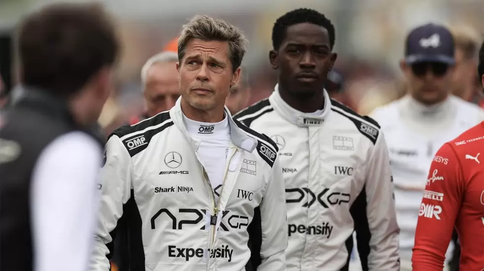 Brad Pitt interpreta a Sonny Hayes en F1. Foto: Difusin.