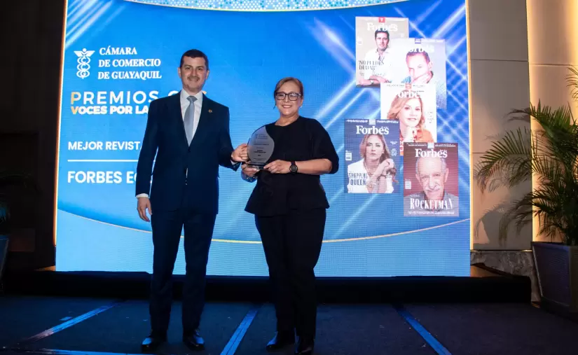 Forbes Ecuador, 'Mejor Revista' en premios Voces por la Libertad