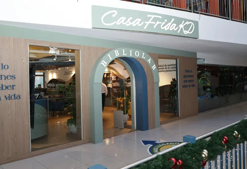 inauguración de la Biblio Lab Casa Frida