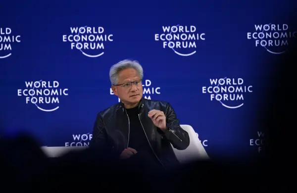 El fundador de Nvidia contundente en Davos: "La IA es el mayor desarrollo en la historia de la humanidad"