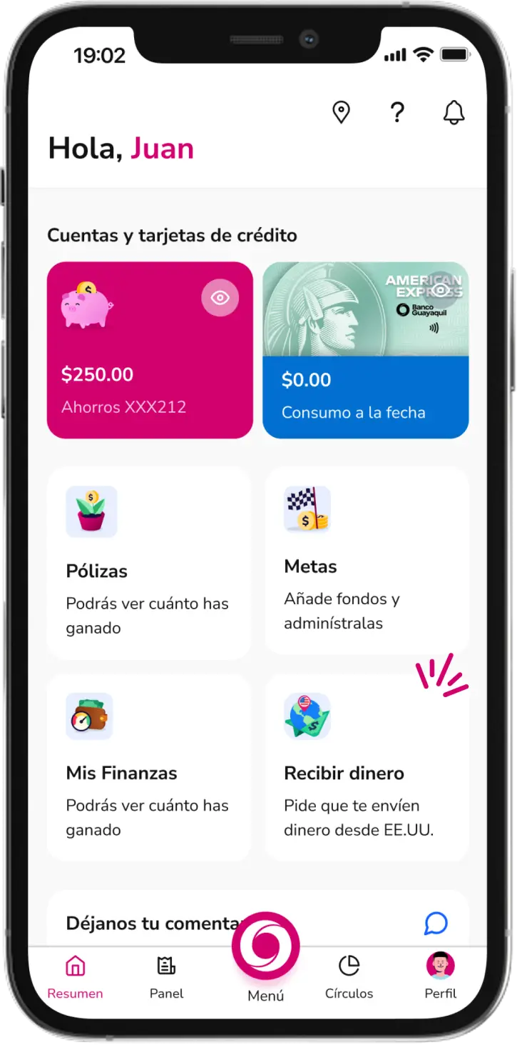 Banco Guayaquil remesas