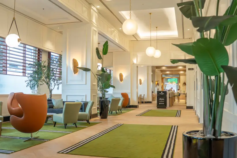 Lobby remodelado Hotel Oro Verde Guayaquil