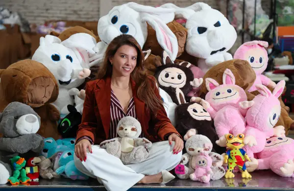 Los peluches ambateños que se venden en Walmart Costa Rica