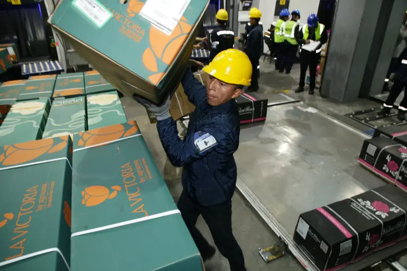 Aeropuerto mariscal Sucre exportación flores San Valentín